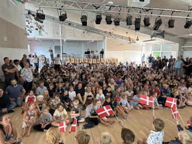 Velkommen i skolen, lille ven - hvor er det fedt, at du er her sammen med os!